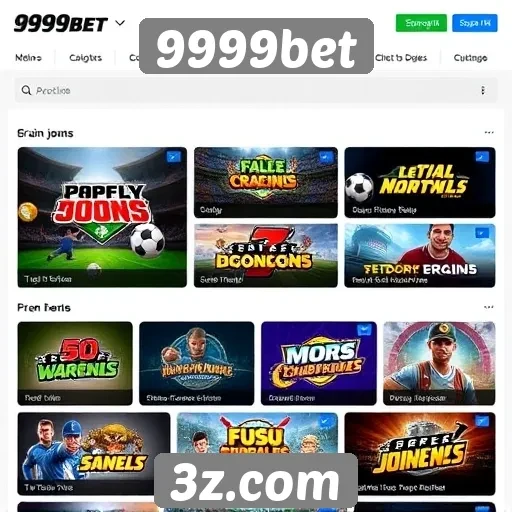 Análise dos jogos oferecidos no site 9999bet