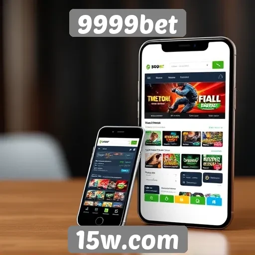 Usabilidade do design do site 9999bet em dispositivos móveis